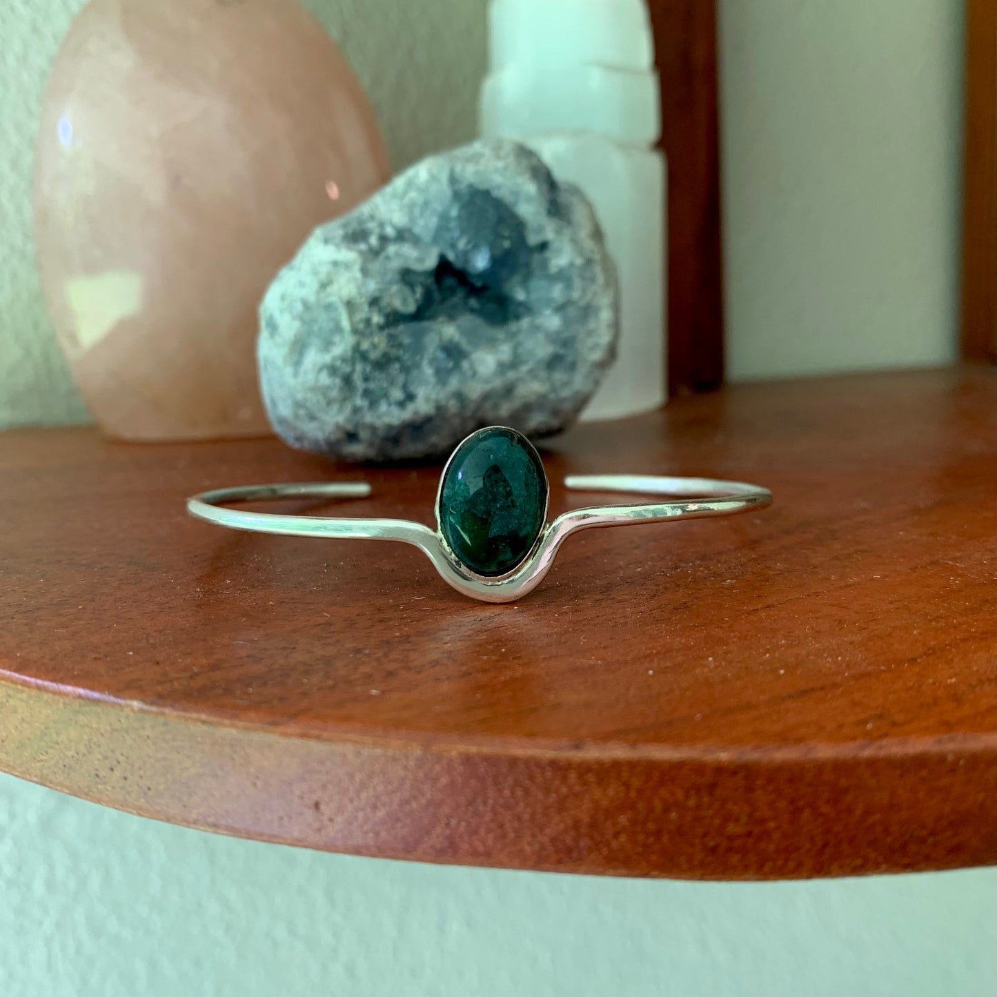 Indian Agate Sterling Silver Cuff | Arm Cuff | Crystal | Gems | Bracelet | Bohemian | Goddess | Band | Jewelry | Gift | Gifts for Her | Cuff