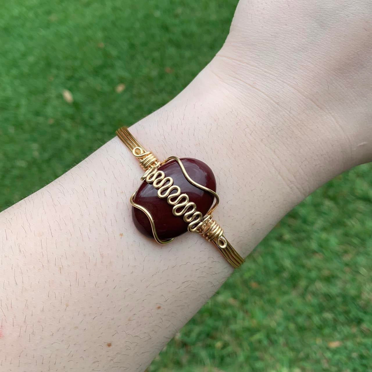 Mookaite Crystal Bracelet