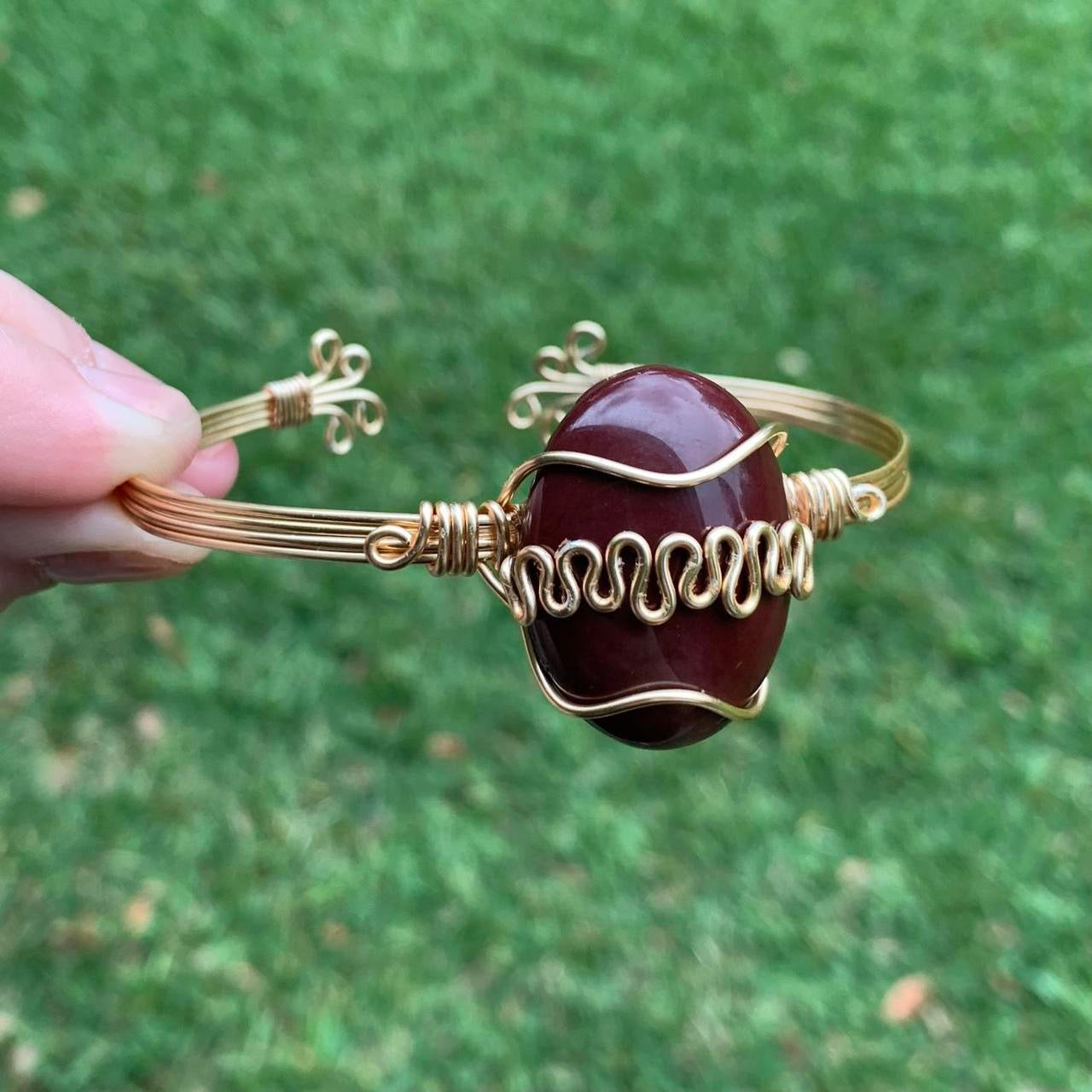 Mookaite Crystal Bracelet