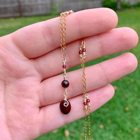 Garnet Necklace