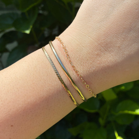 14k Gold Filled Cuff Bracelet | Yellow Gold Filled | Armlet | Bohemian | Goddess | Band | Jewelry | Gift | Matching | Gifts for Her | Hippie