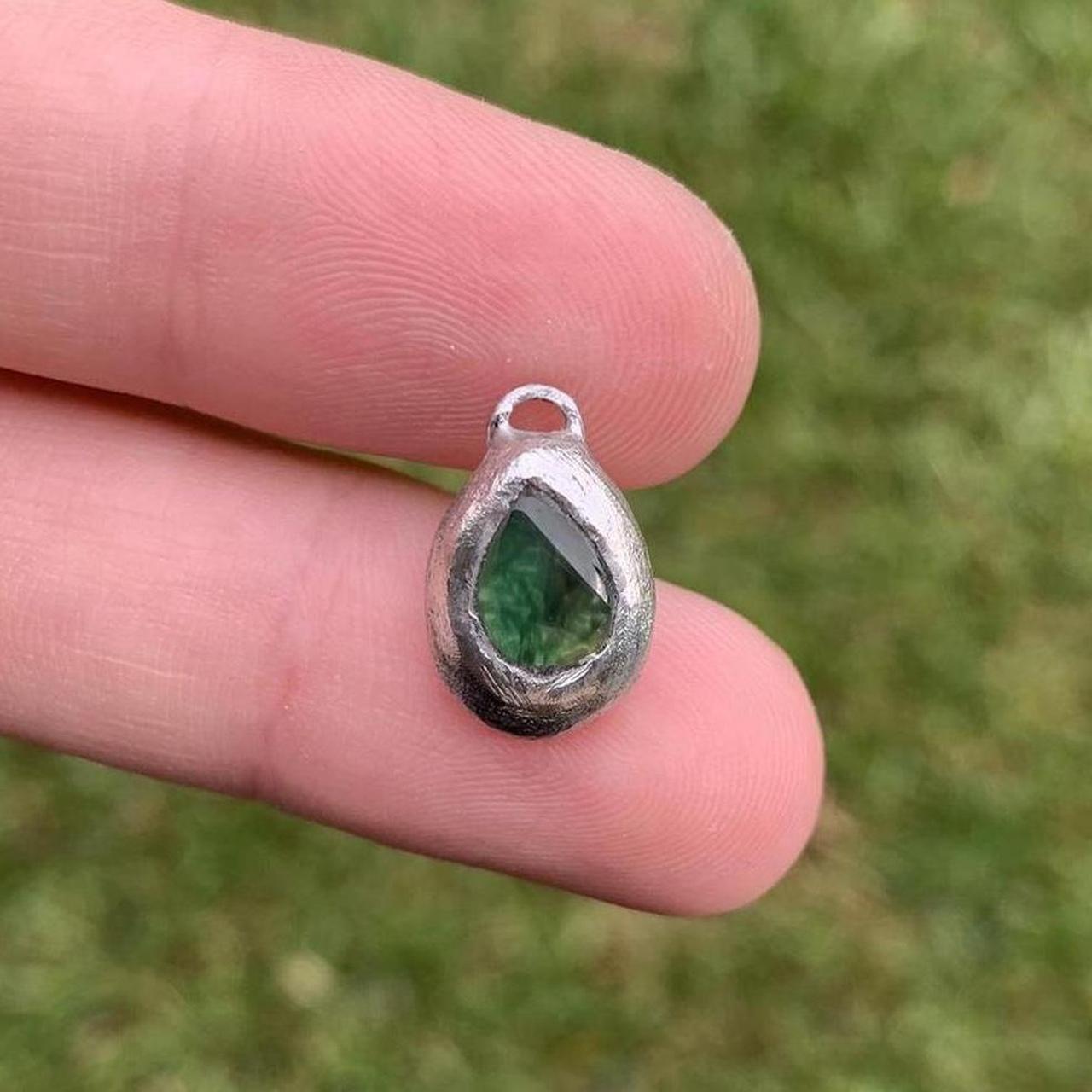 Green Agate Pendant