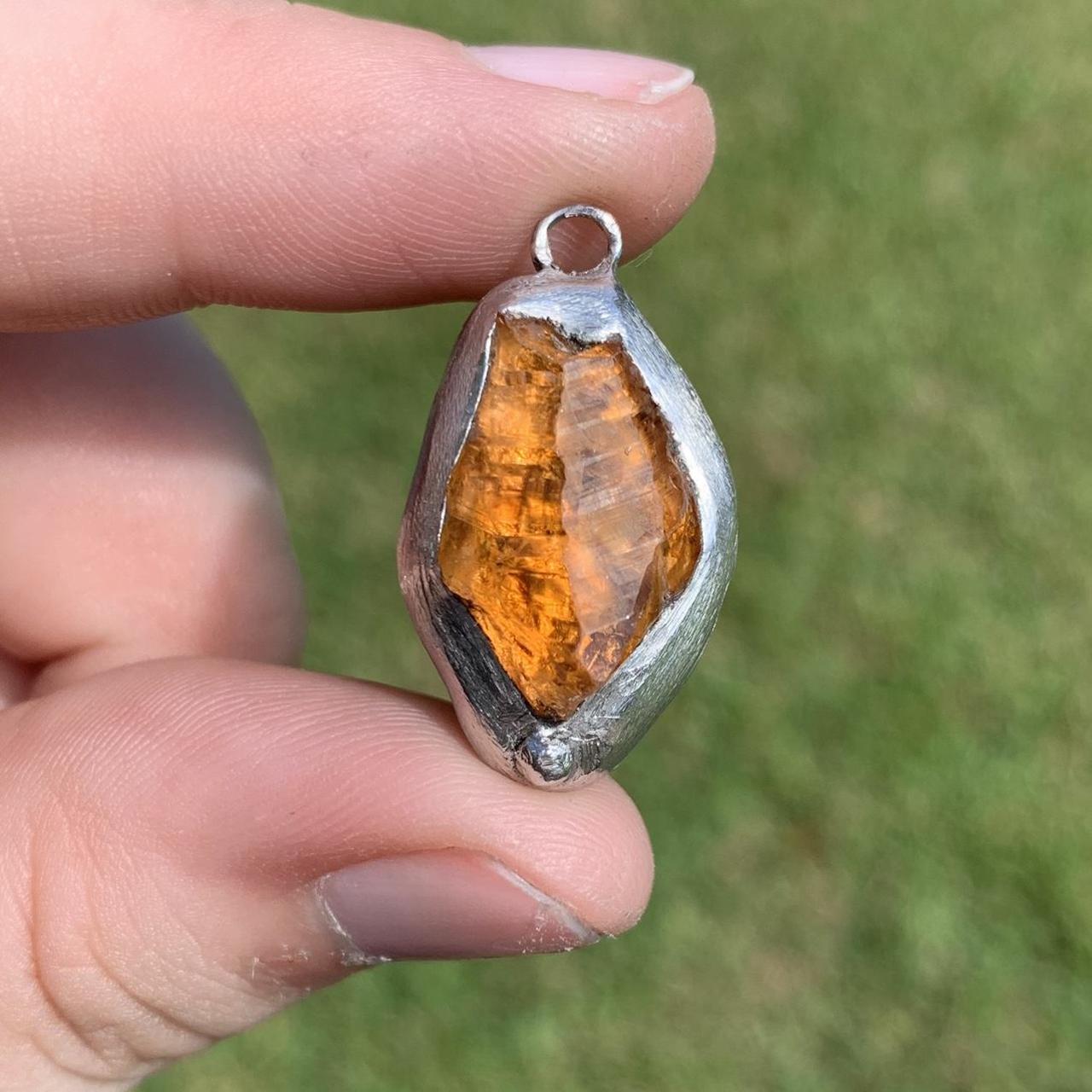 Golden Citrine Pendant