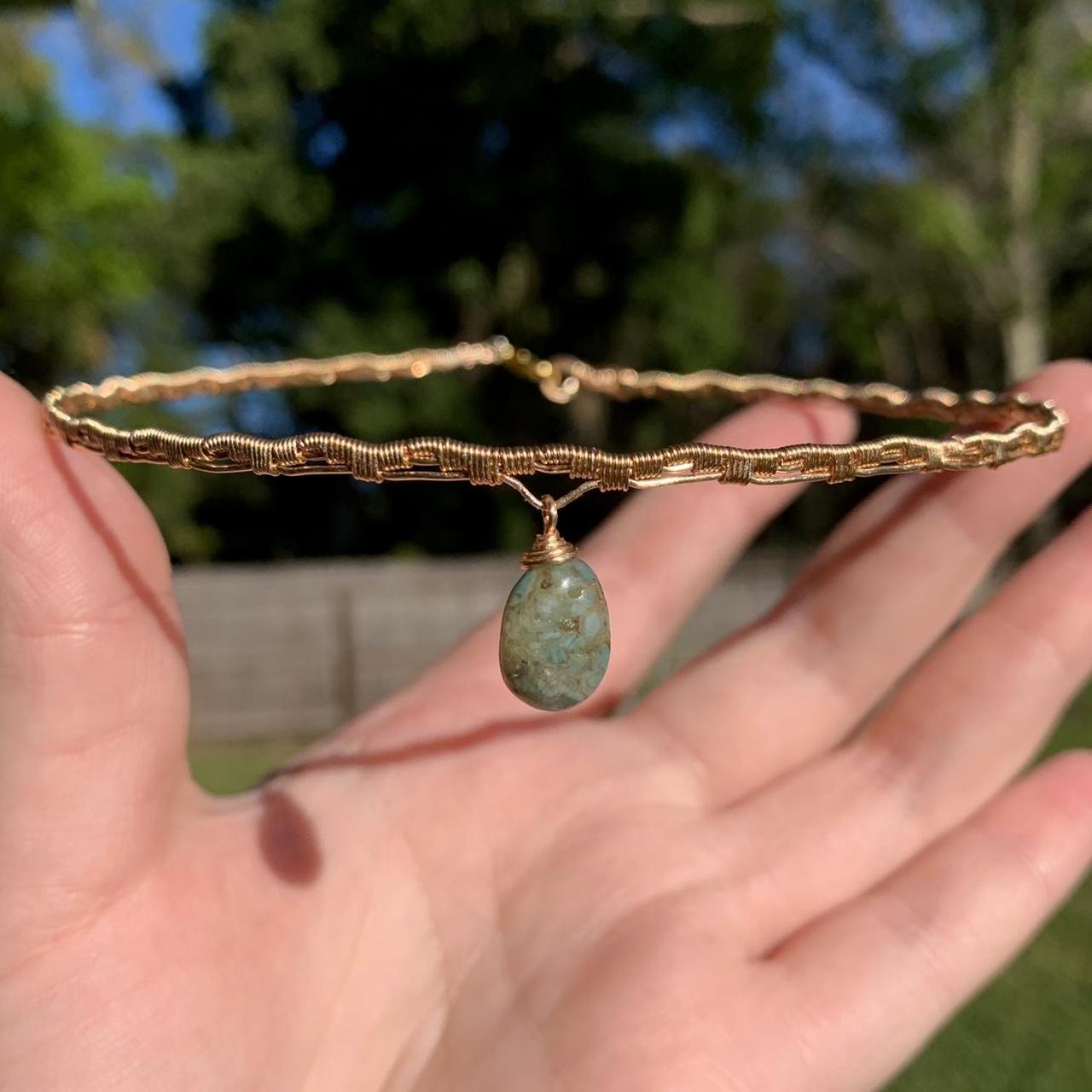 Weaved Ocean Jasper Choker