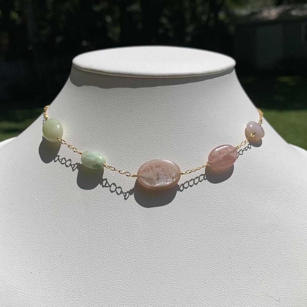 Multi Crystal Necklace