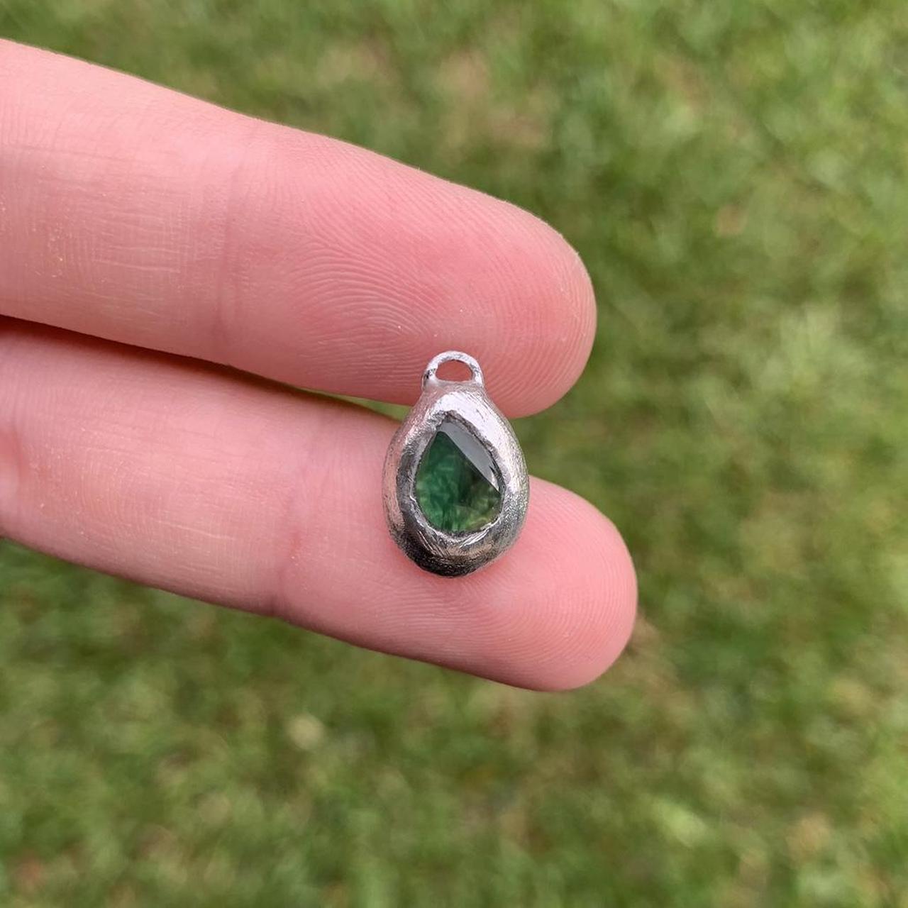 Green Agate Pendant