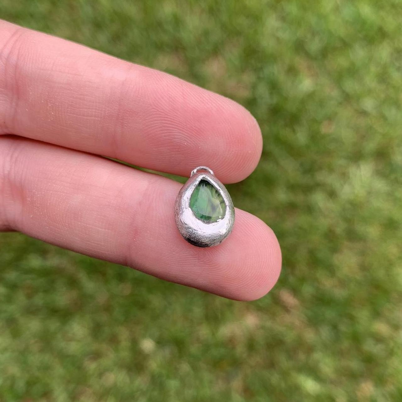 Green Agate Pendant