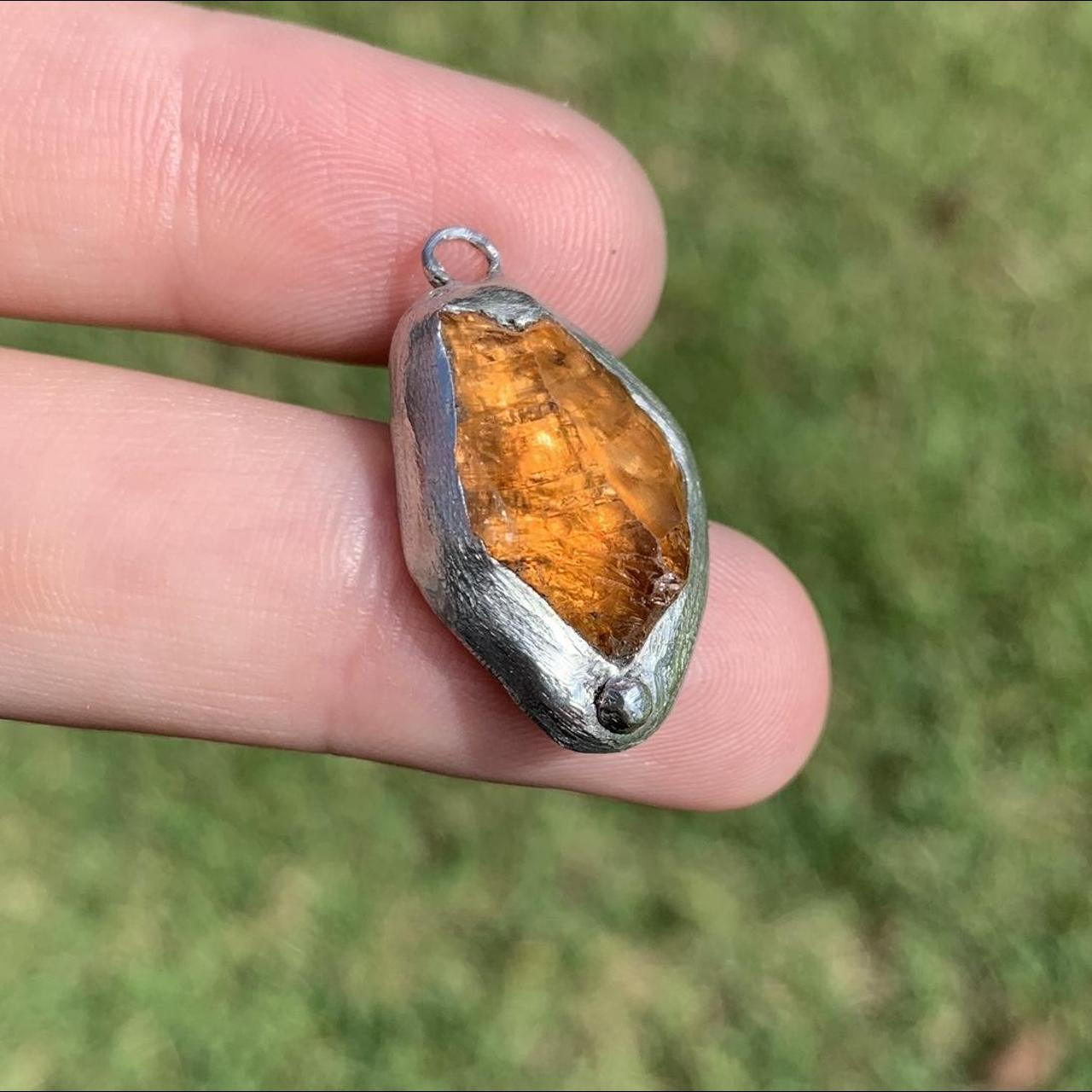 Golden Citrine Pendant