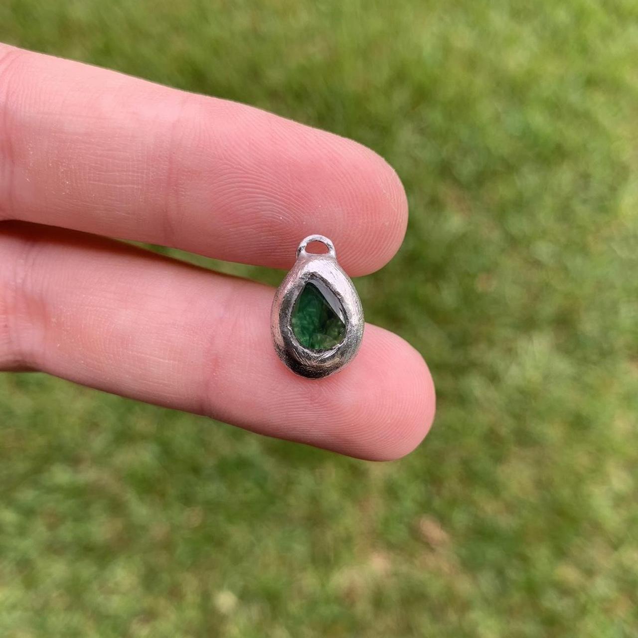 Green Agate Pendant