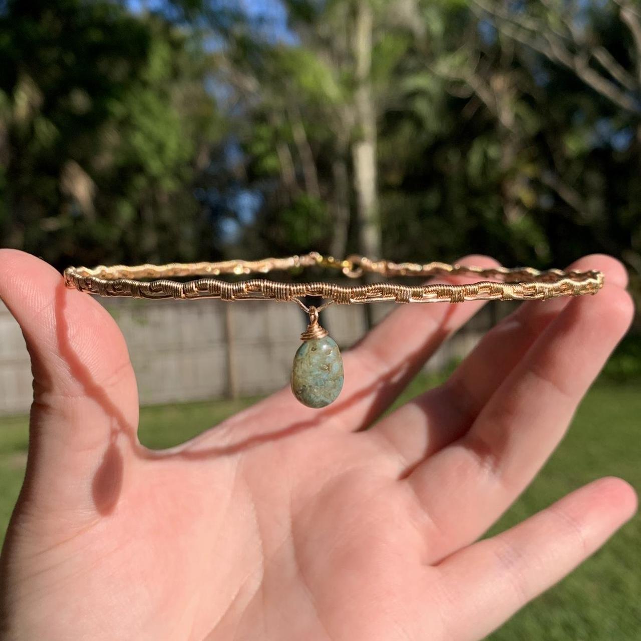 Weaved Ocean Jasper Choker