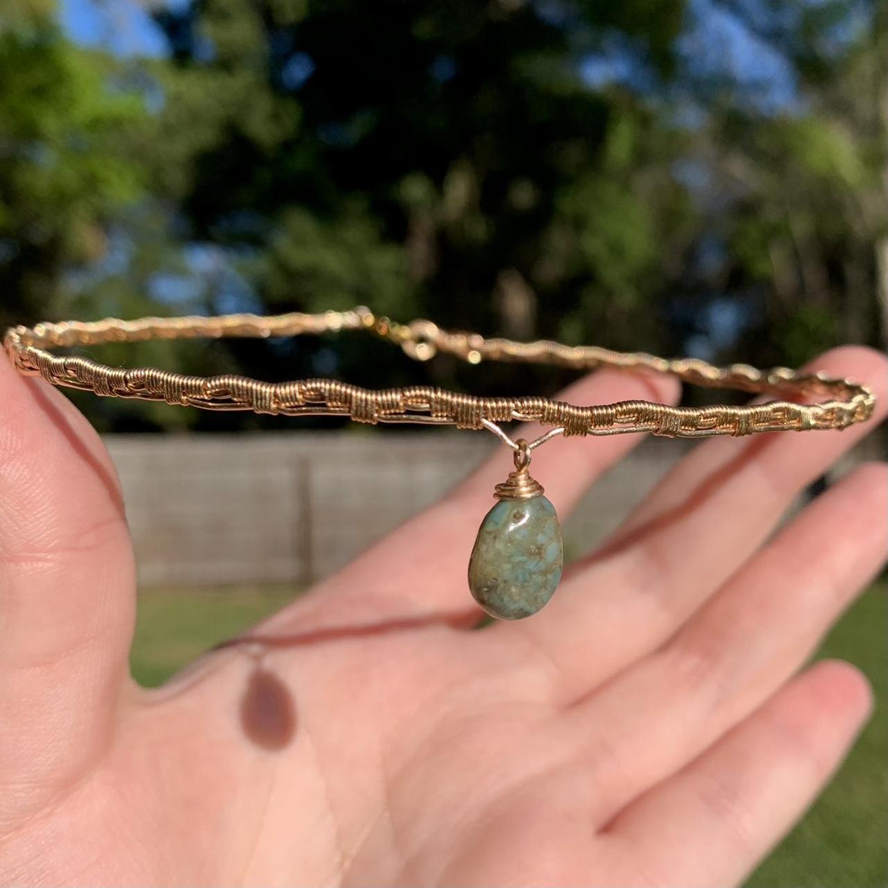 Weaved Ocean Jasper Choker