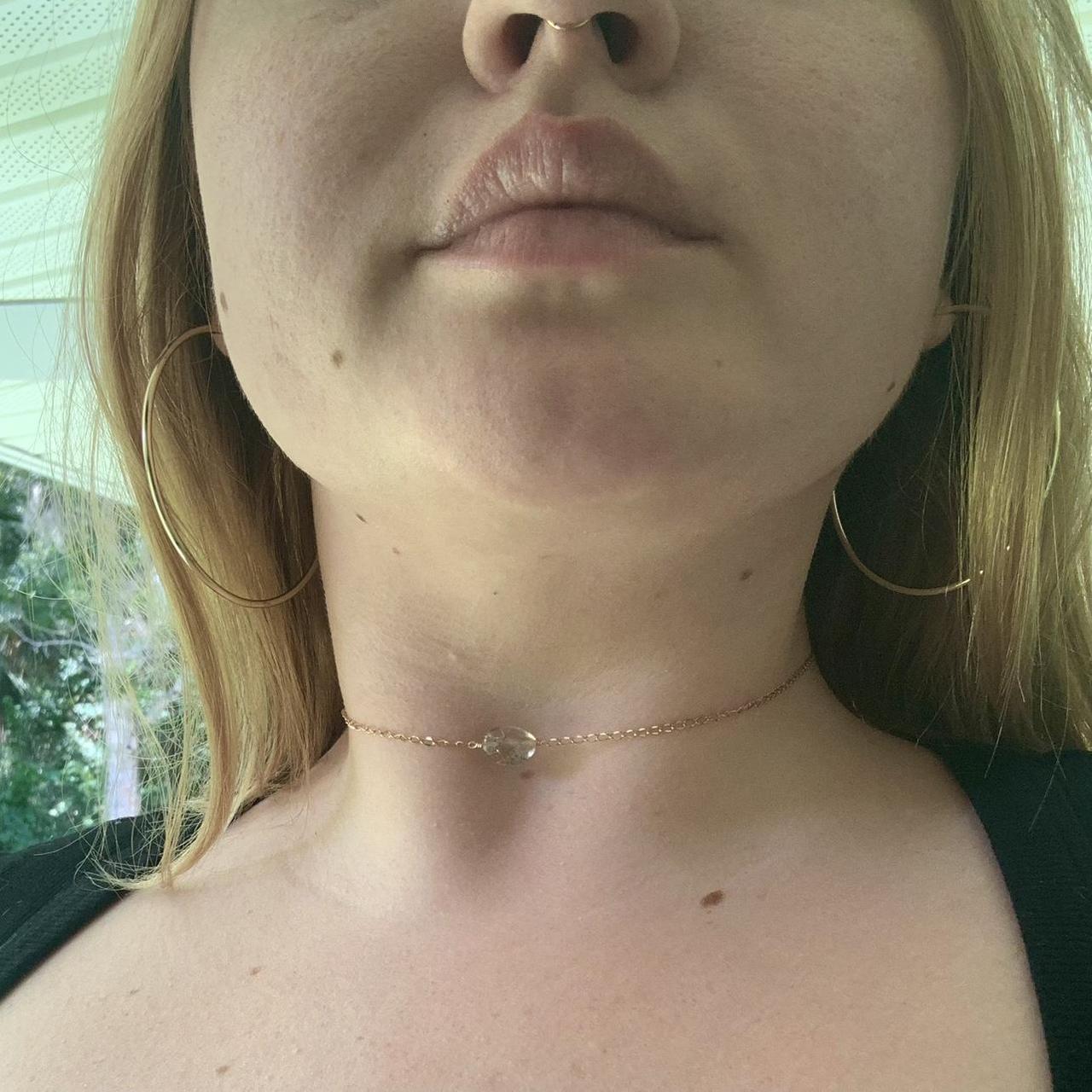 Minimalist Crystal Choker