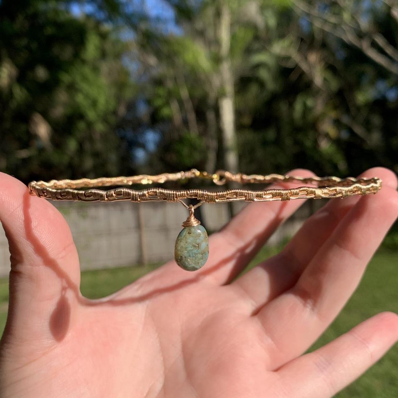 Weaved Ocean Jasper Choker